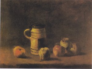 Still Life with Beer Mug and Fruits